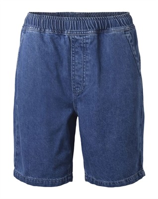 Denim Jogger Shorts